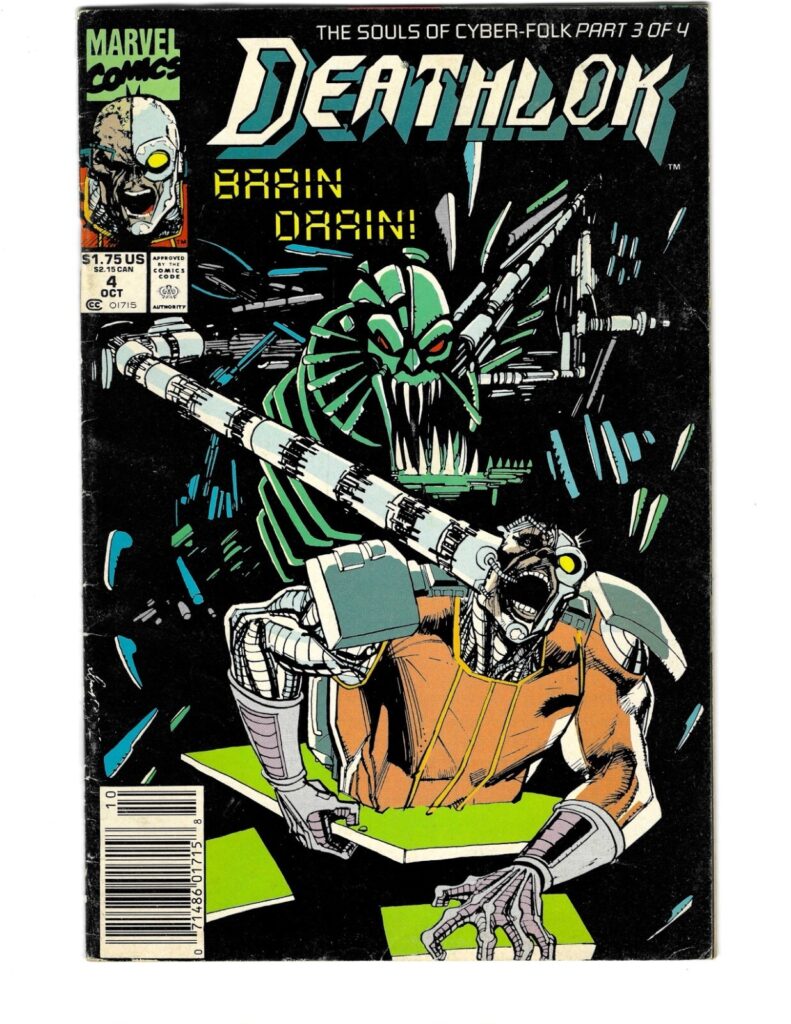 Deathlok #4 (Marvel Comics October 1991) Comic Book
