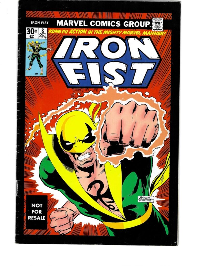 Iron Fist #8 John Byrne Marvel Legends