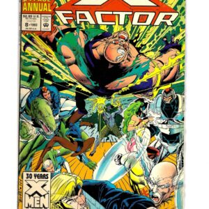 X-Factor X-Men 1993 Annual Marvel Comic Book Issue #8 Charon Cover