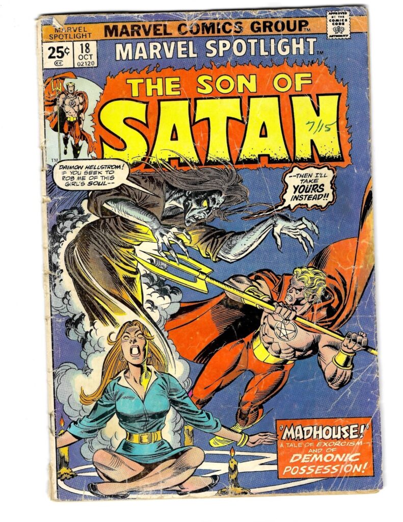 Marvel Spotlight #18 Son of Satan! Marvel 1974