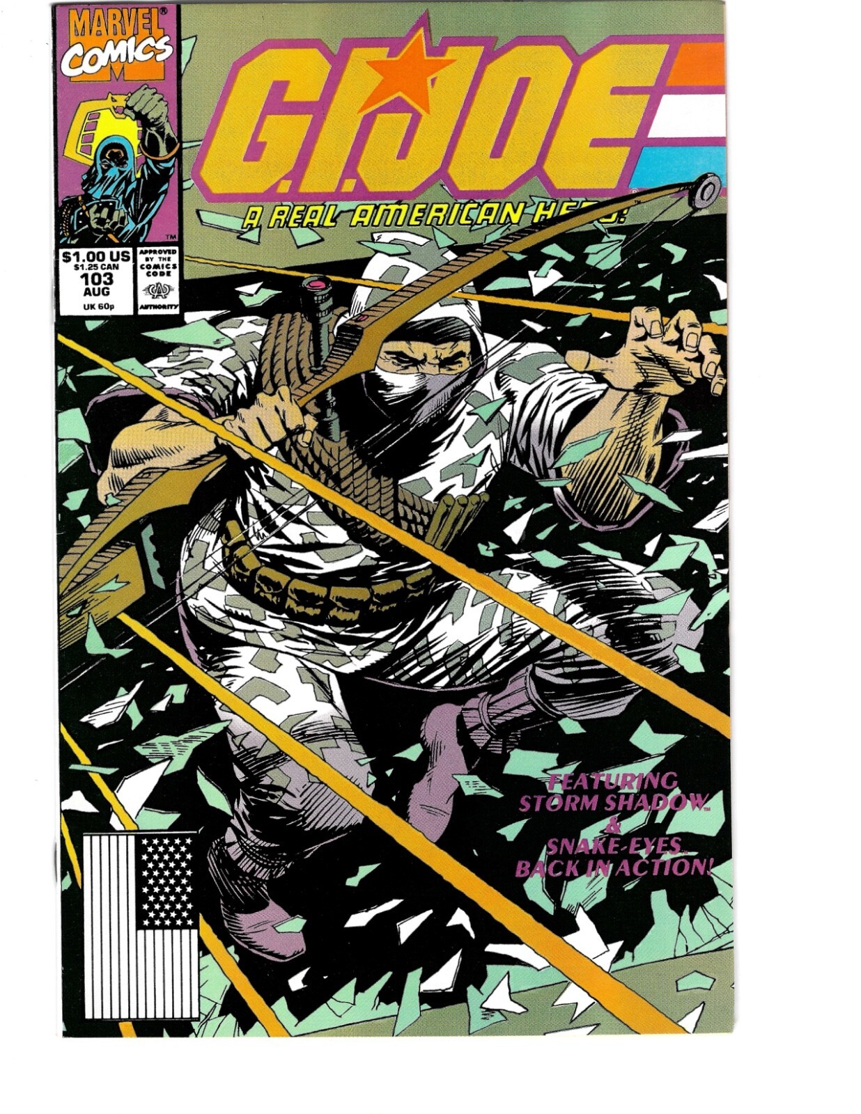 G.I. Joe: A Real American Hero #103 – NM High Grade Marvel Comics