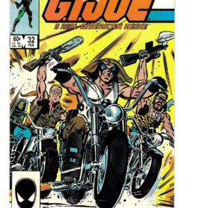 G.I. Joe A Real American Hero #32 1985 Marvel Comics 1st Recondo Lady Jaye