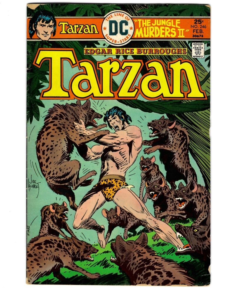 Tarzan #246 Feb DC Comics 1976 Tarzan Edgar Rice Burroughs