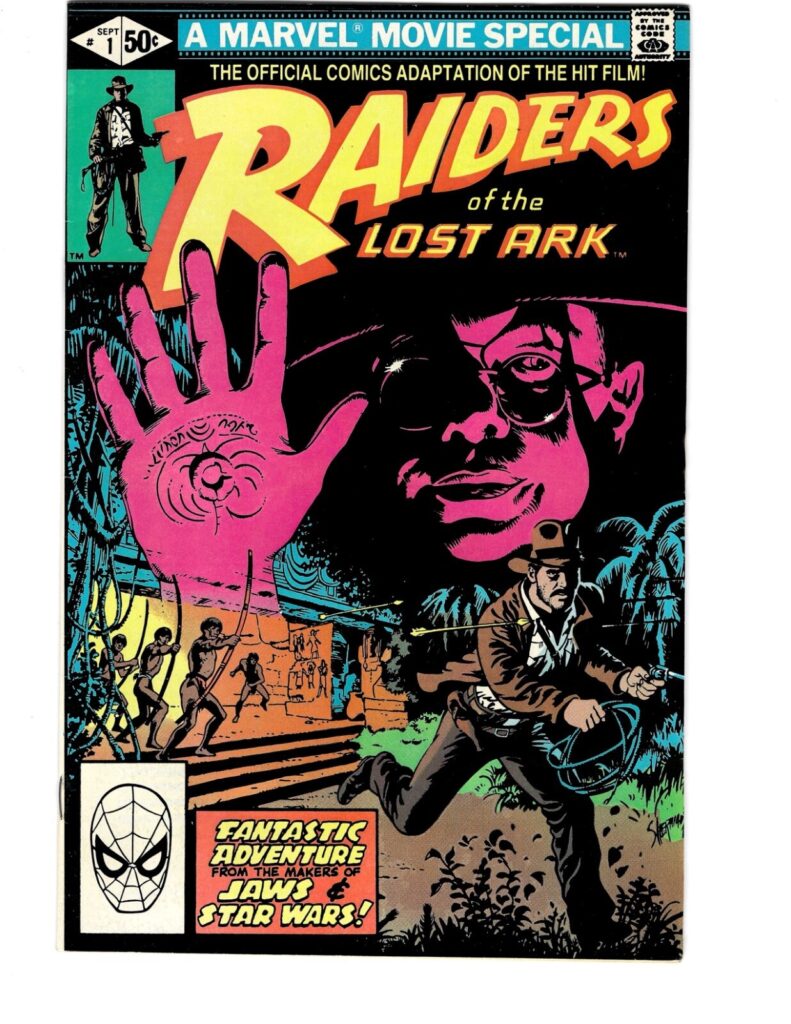 Marvel Raiders Of The Lost Ark #1 Movie Adaptation Indiana Jones 1981 VF/NM