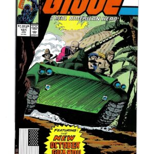 G.I. Joe #101 Marvel Comics June 1990 Feat the New October Guard NM High Grade