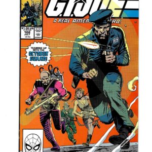 Marvel Comics G.I. Joe: A Real American Hero #102 VF/NM 1990 Mutt Snake-Eyes