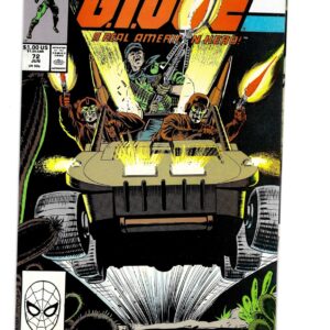 G.I. Joe A Real American Hero #72 June Marvel Comics NM