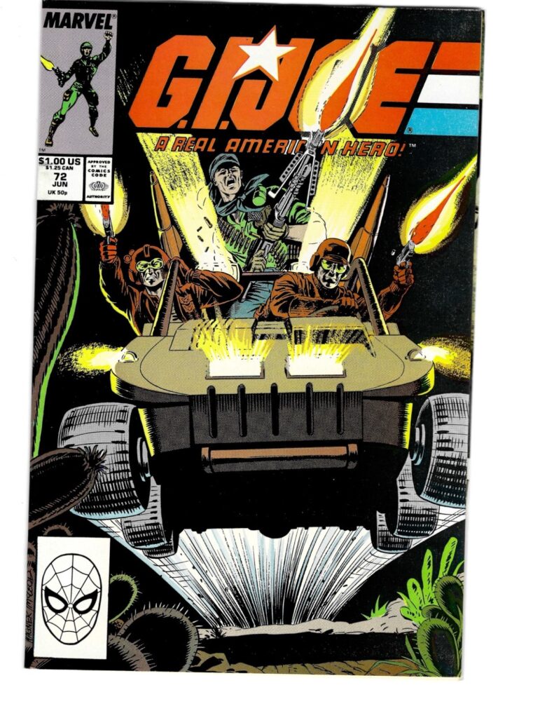 G.I. Joe A Real American Hero #72 June Marvel Comics NM