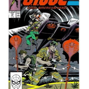 G.I. Joe, A Real American Hero #73 Vol. 1 July 1988 Marvel Comics Higher Grade
