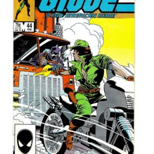 G.I. Joe A Real American Hero # 44 - 1st Dr. Mindbender & Crank-Case NM- Cond