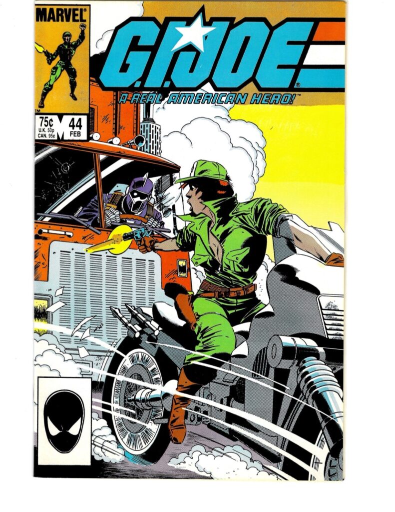 G.I. Joe A Real American Hero # 44 - 1st Dr. Mindbender & Crank-Case NM- Cond