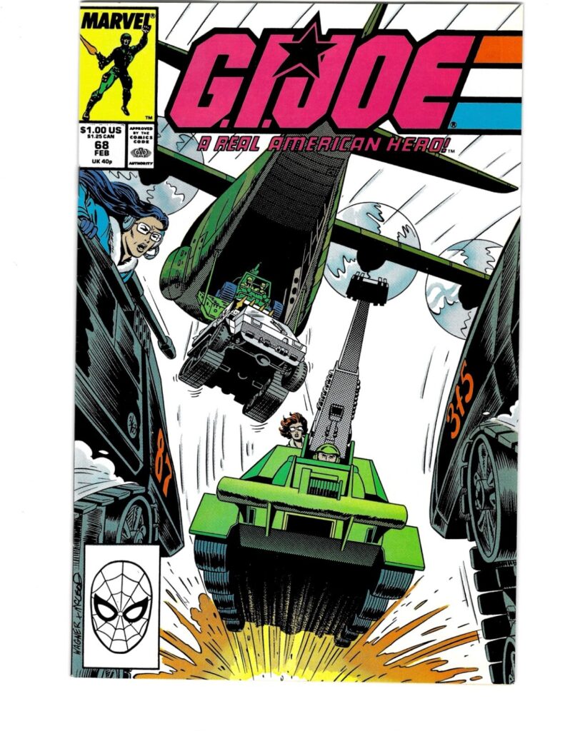 G.I. Joe A Real American Hero #68  1st Battle Force 2000 & Frostbite Marvel NM