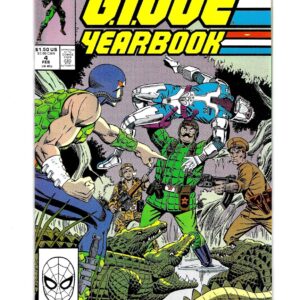 G.I. Joe Yearbook #4 Feb Marvel Comics 1st Crock Master NM