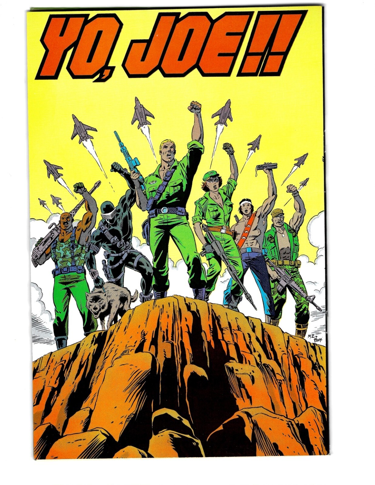 G.I. Joe Yearbook #4 Feb Marvel Comics 1st Crock Master NM - Image 2