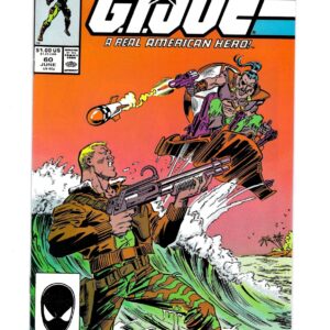 G.I. Joe A Real American Hero #60 1st Lt. Falcon & Chuckles Marvel Comics Mint