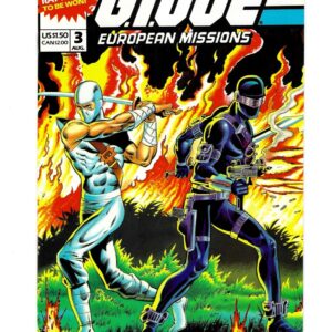 G.I. Joe European Missions #3 Higher Grade 1988 John Burns Cover  Marvel Mint