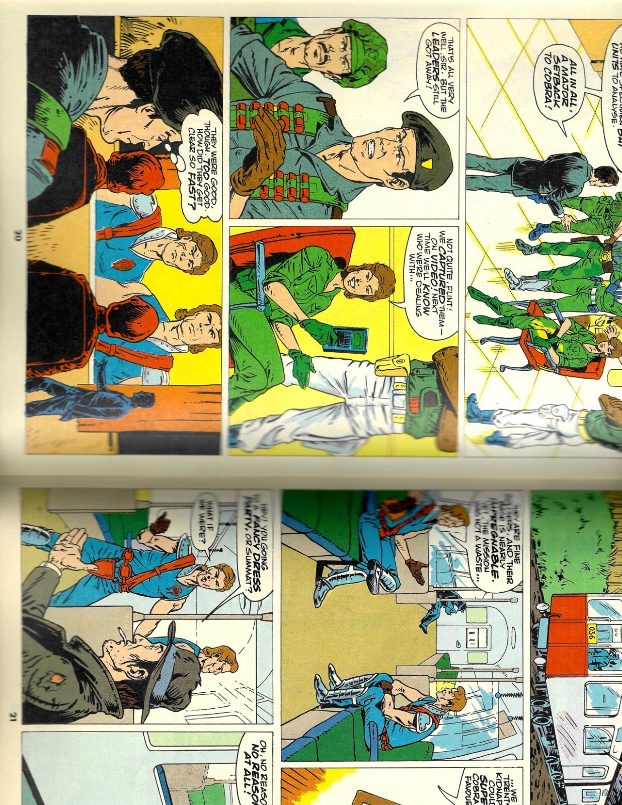 G.I. Joe European Missions #1 1988 Marvel UK High Grade Comic Book - Image 3