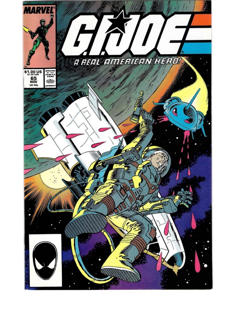 G.I. Joe A Real American Hero #65 Vol. 1 November 1987 Marvel Comics VG