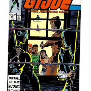 GI Joe A Real American Hero #66 Copper Age Marvel Comic Book 1987 VF/NM