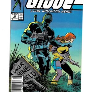 G.I. JOE: A Real American Hero #63 Newstand Marvel 1987 Mike Zeck Larry Hama - M
