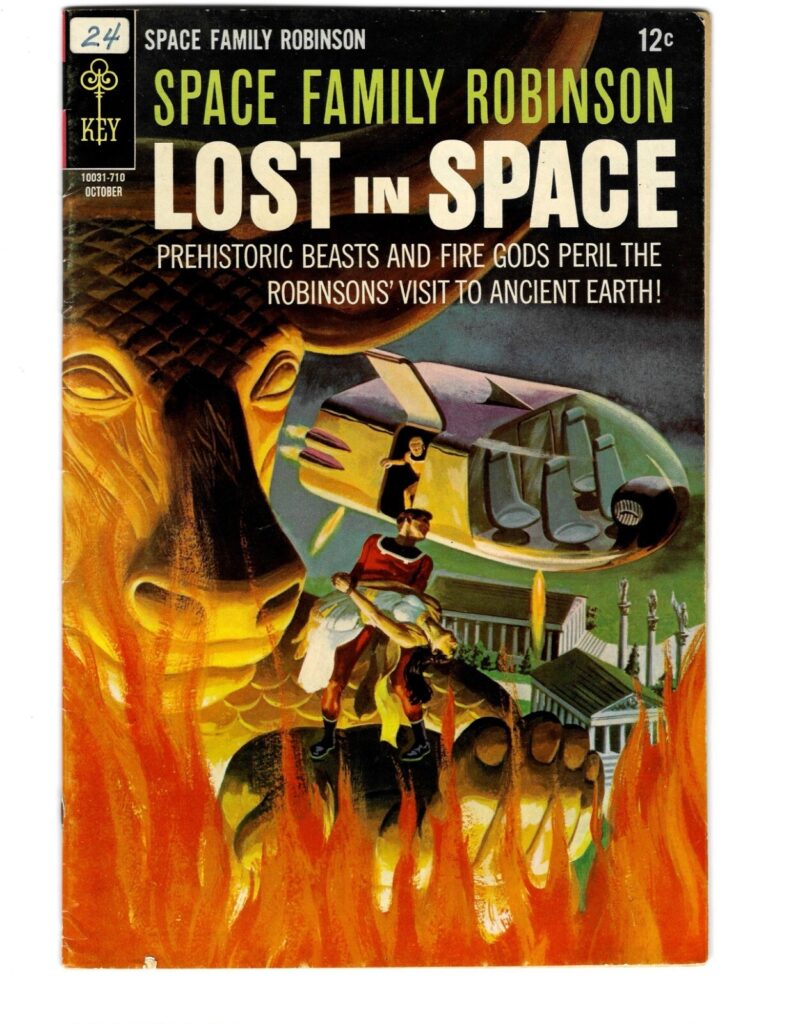 Space Family Robinson Lost in Space #24  Gold Key Comics 1967 Silver Age VF