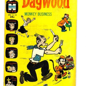 Dagwood Comics #132 Harvey Comics 1963 Blondie Chic Young’s Silver Age