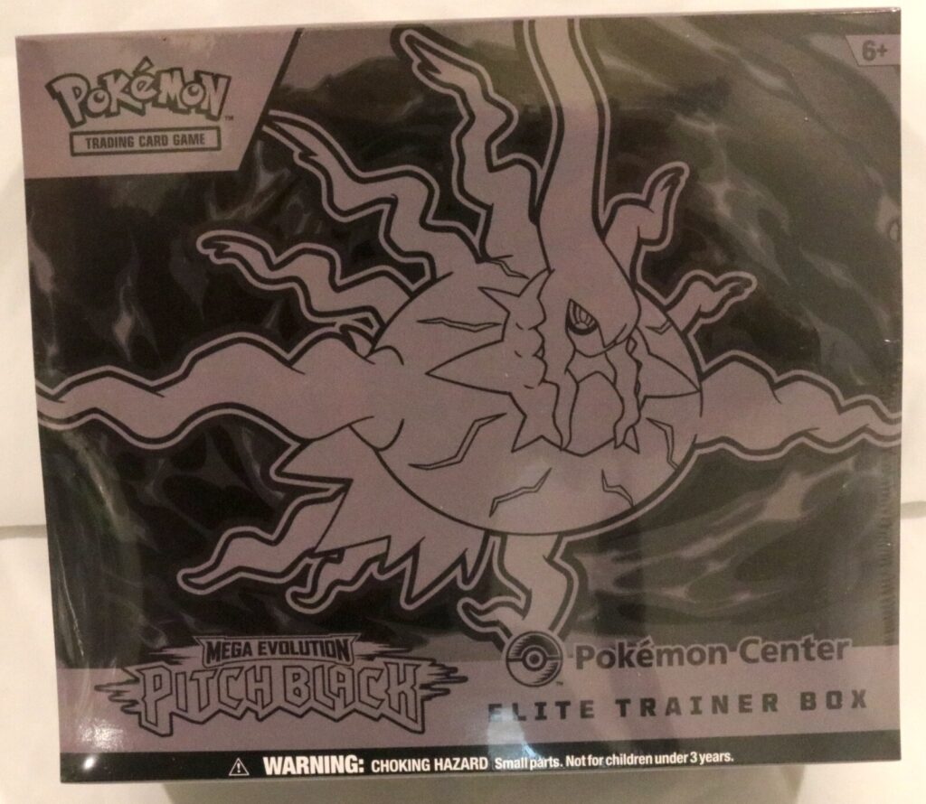Pitch Black Pokemon Center PKC Elite Trainer Box ETB