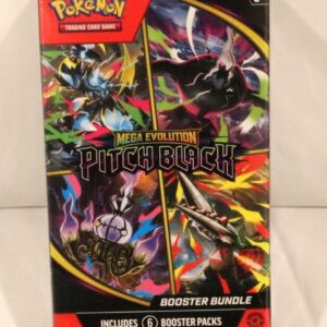 Pokemon Mega Evolution Pitch Black Booster Bundle 6 Booster Packs