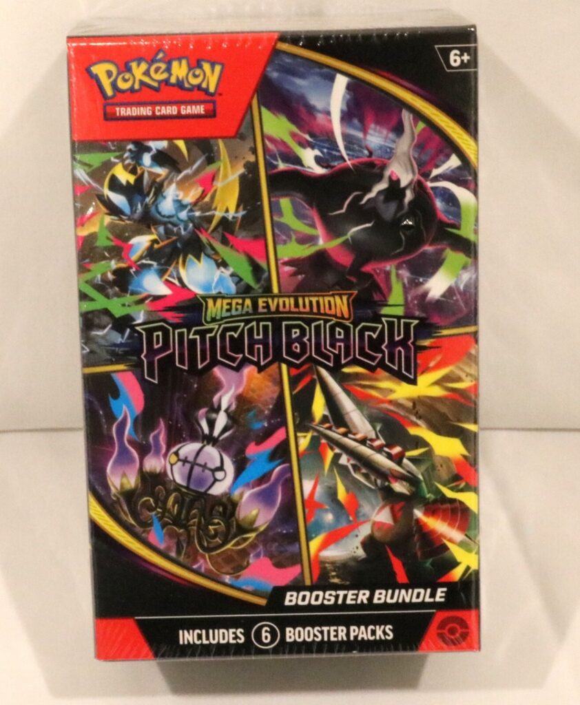 Pokemon Mega Evolution Pitch Black Booster Bundle 6 Booster Packs