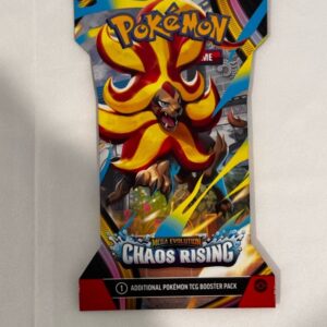 Pokémon Mega Evolution: Chaos Rising Sleeved Booster Pack 'Mega Pyroar' New