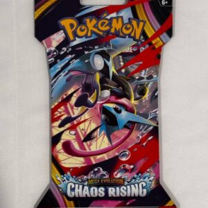 Pokémon Mega Evolution: Chaos Rising Sleeved Booster Pack 'Mega Greninja' New