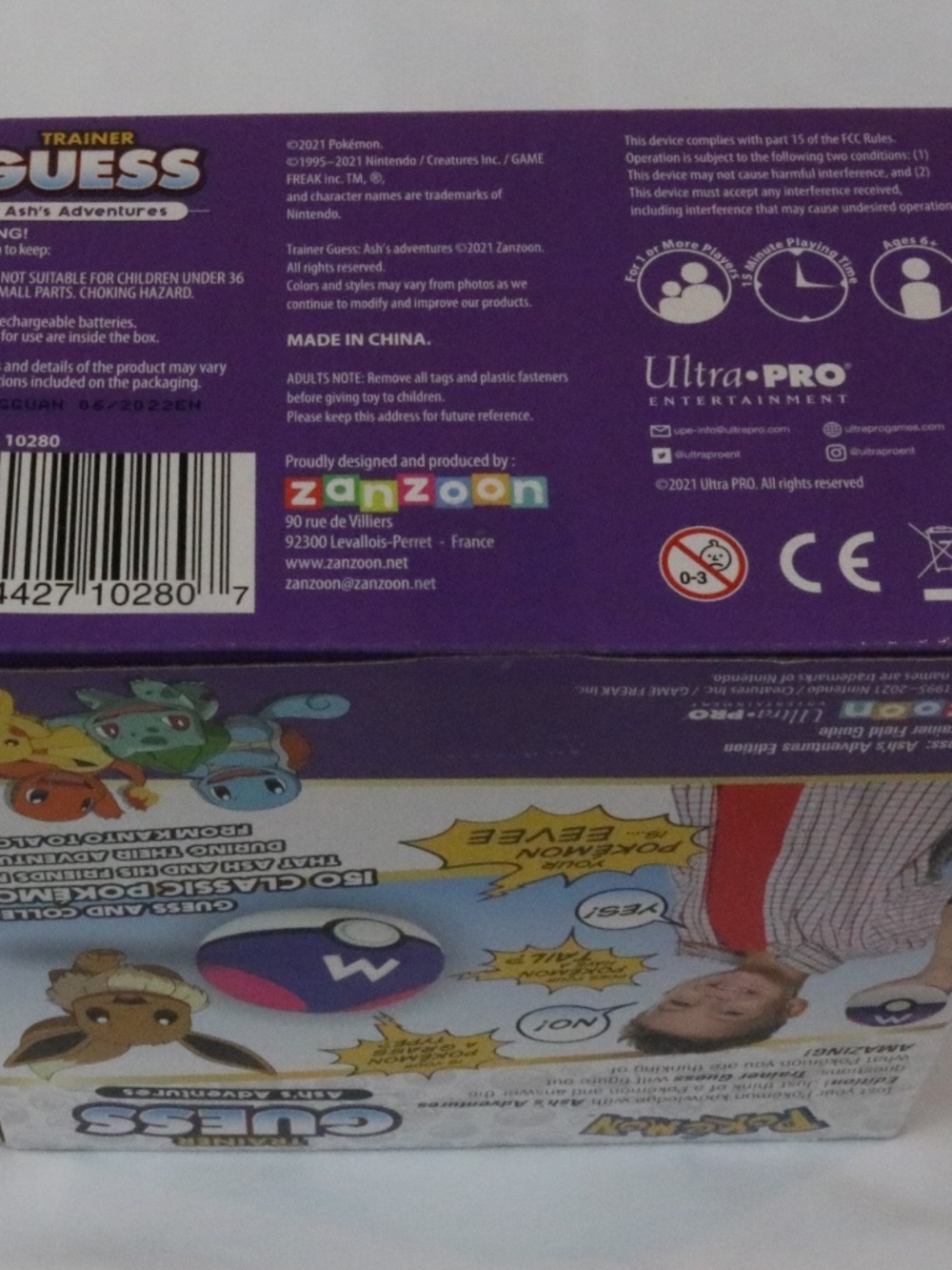 Ultra Pro Pokemon Trainer Guess Ash's Adventures Pokeball New, Sealed! - Image 3