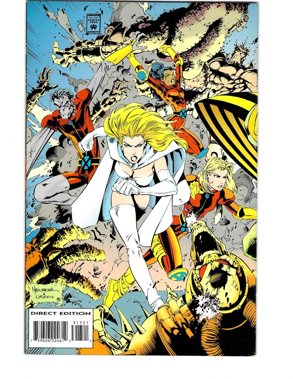 Uncanny X-Men #317 Marvel Comics 1994 Foil 1st App of Blink NM - Image 2