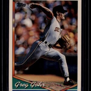 1994 Topps Greg Gohr #711 Detroit Tigers Pitcher