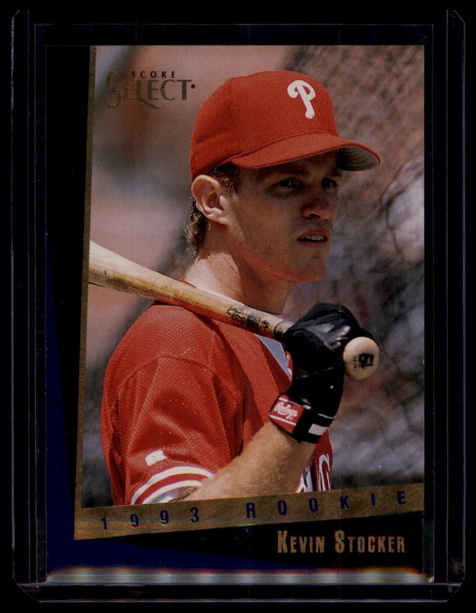 1993 Score Select Rookie Kevin Stocker #84T Philadelphia Phillies Baseball Card