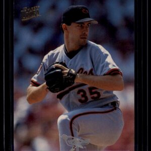 1995 Fleer Ultra Mike Mussina #6 Baltimore Orioles