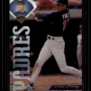 1995 Leaf Steve Finley Baseball Cards #320 San Diego Padres