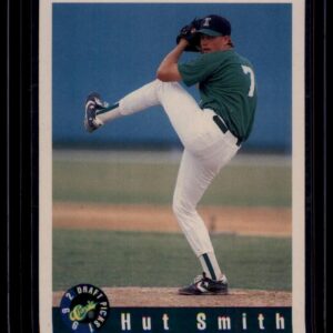 1992 Classic Draft Picks Rookie Hut Smith #75  Baltimore Orioles Pitcher