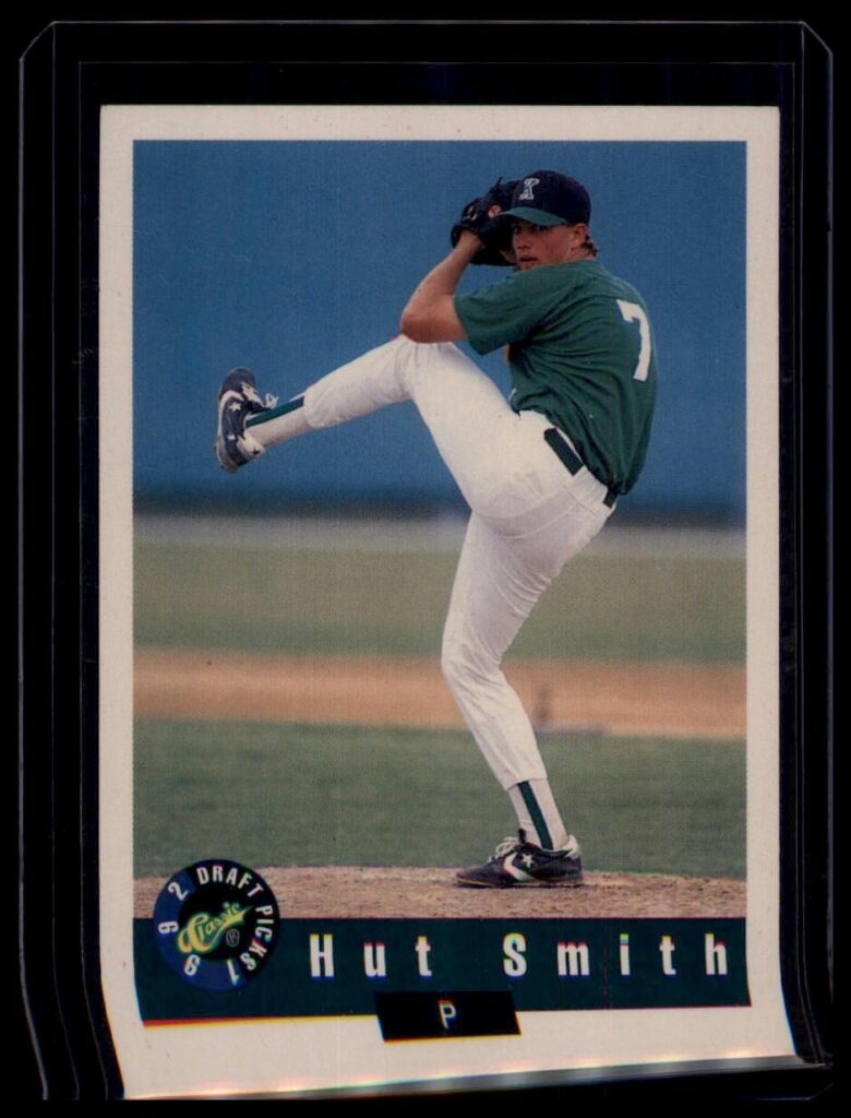 1992 Classic Draft Picks Rookie Hut Smith #75  Baltimore Orioles Pitcher