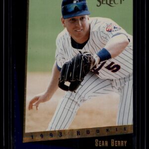 1993 Score Select Rookie Sean Berry #336 Montreal Expos Baseball Card