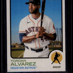 2022 Topps Heritage Yordan Alvarez #189 Houston Astros