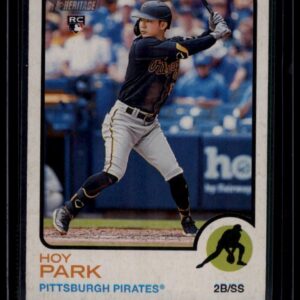 2022 Topps Heritage Hoy Park #273 Pittsburgh Pirates Rookie Baseball Card