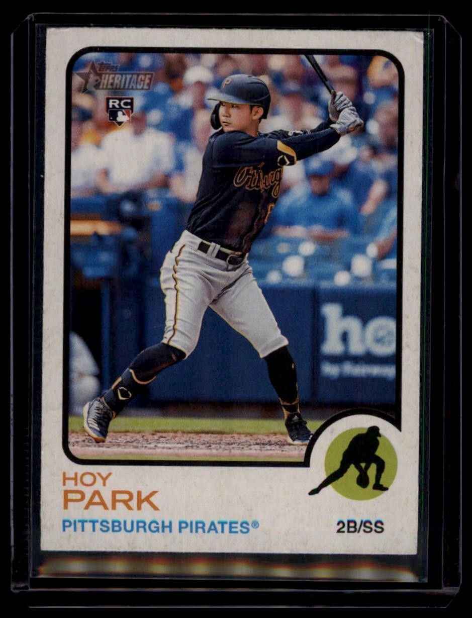 2022 Topps Heritage Hoy Park #273 Pittsburgh Pirates Rookie Baseball Card
