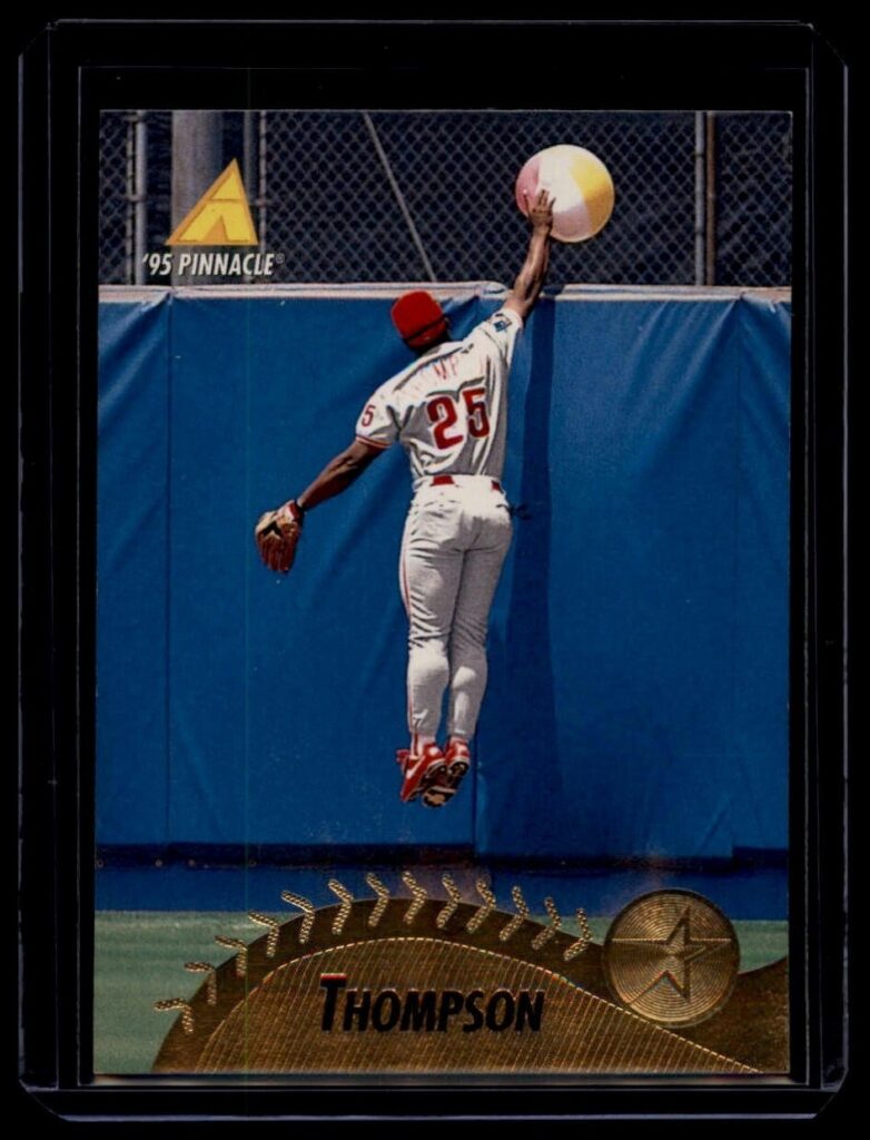 1995 Pinnacle - Milt Thompson #83 Houston Astros
