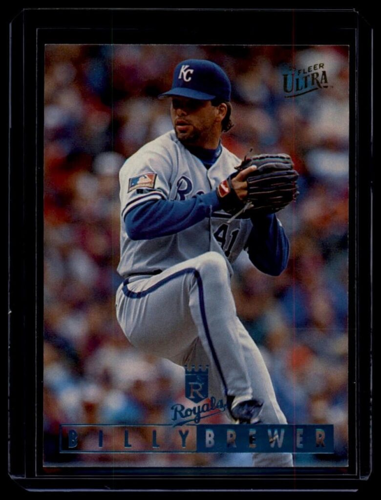 1995 Fleer Ultra - Billy Brewer #54 Kansas City Royals