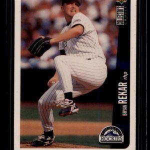 1996 Upper Deck Collector's Choice - Bryan Rekar #542 Colorado Rockies