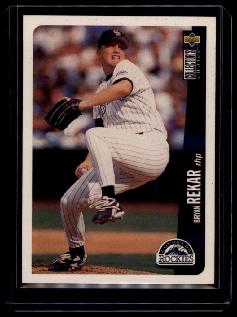1996 Upper Deck Collector's Choice - Bryan Rekar #542 Colorado Rockies