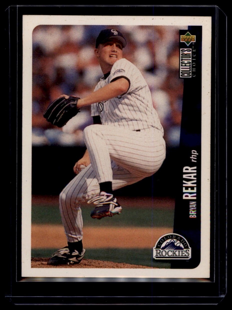 1996 Upper Deck Collector's Choice - Bryan Rekar #542 Colorado Rockies