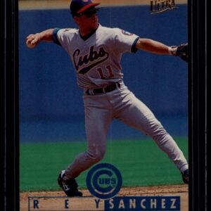 1995 Fleer Ultra - Rey Sanchez #138 Chicago Cubs
