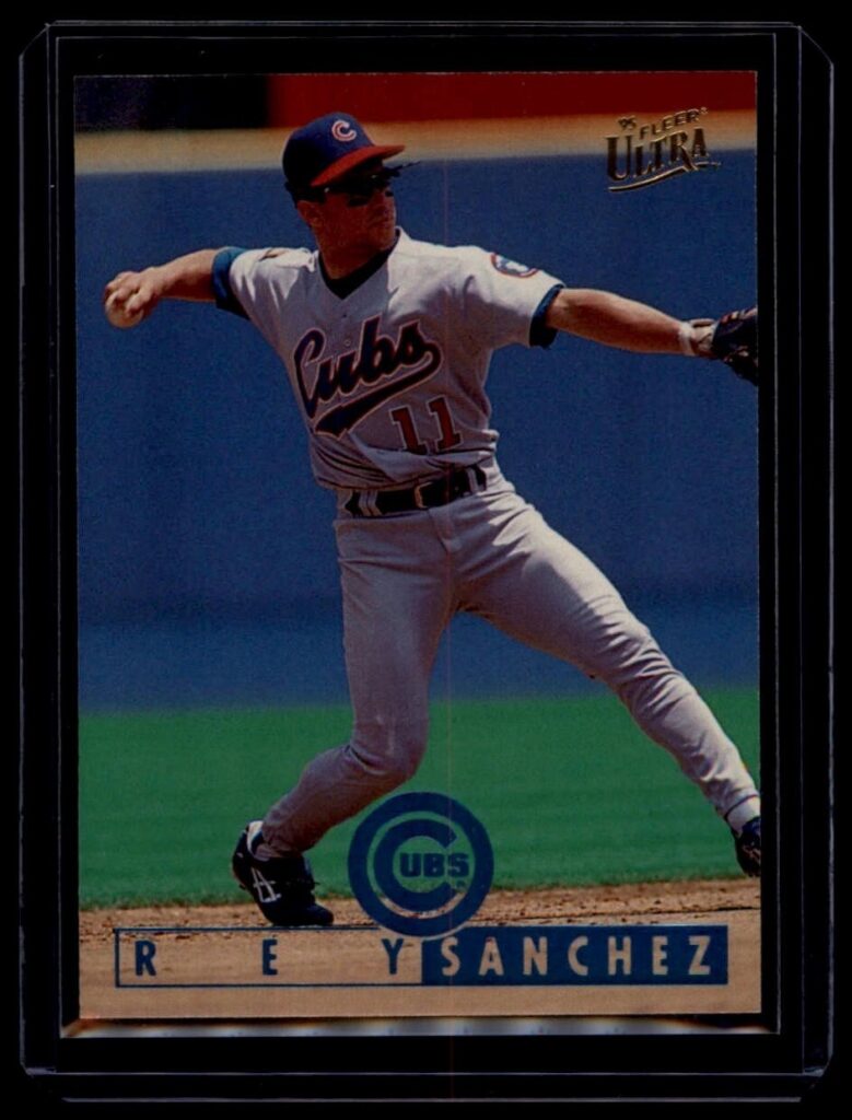 1995 Fleer Ultra - Rey Sanchez #138 Chicago Cubs